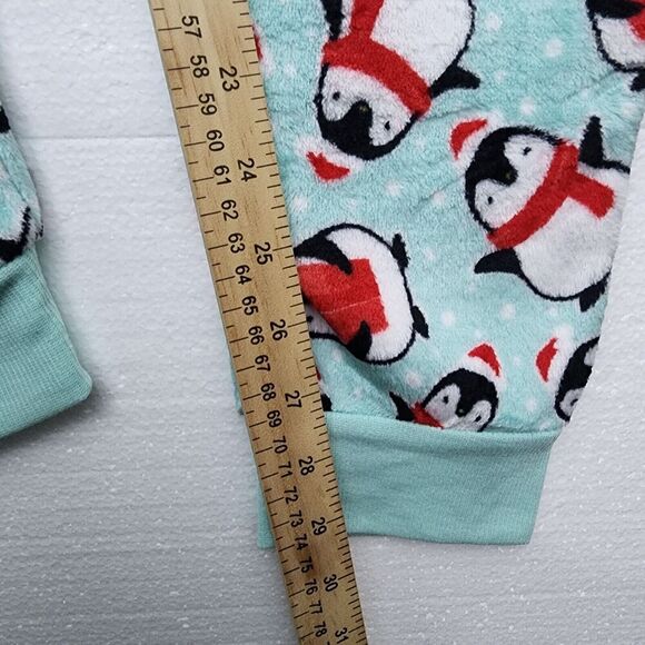 Secret Treasures Lounge Pants Plush Penguin PJ's Drawstring Pajamas S/CH Small - Picture 4 of 7